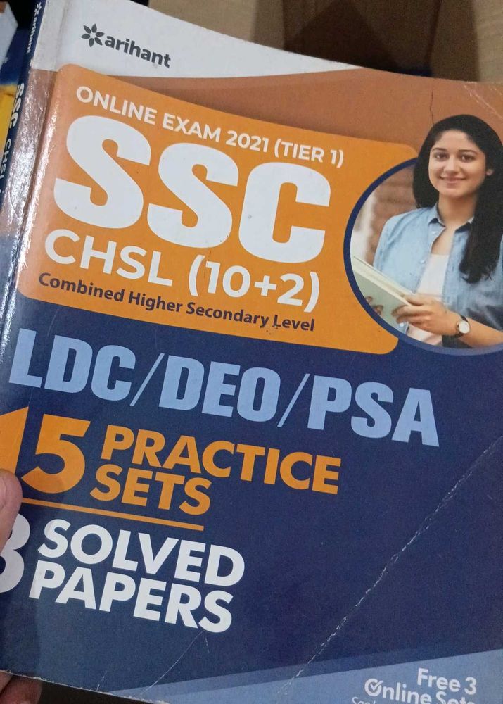 SSC CHSL Exam Prep Book