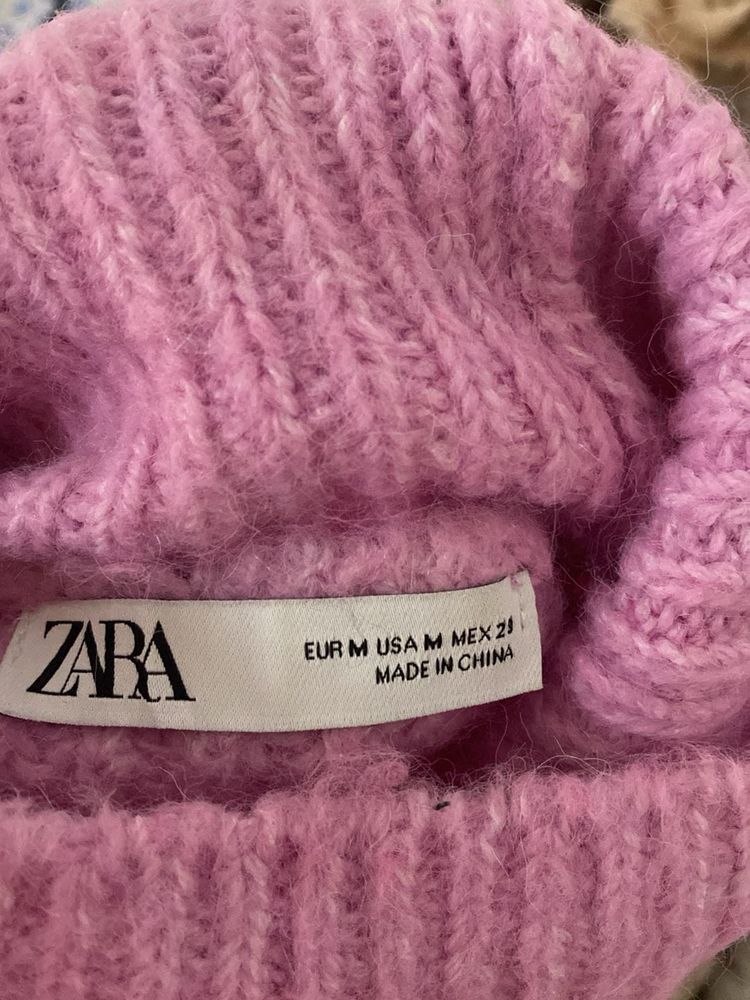 Zara Knit Beanie - Pink