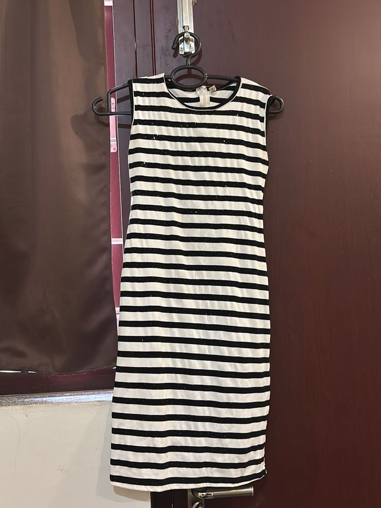 Striped Sleeveless Dress