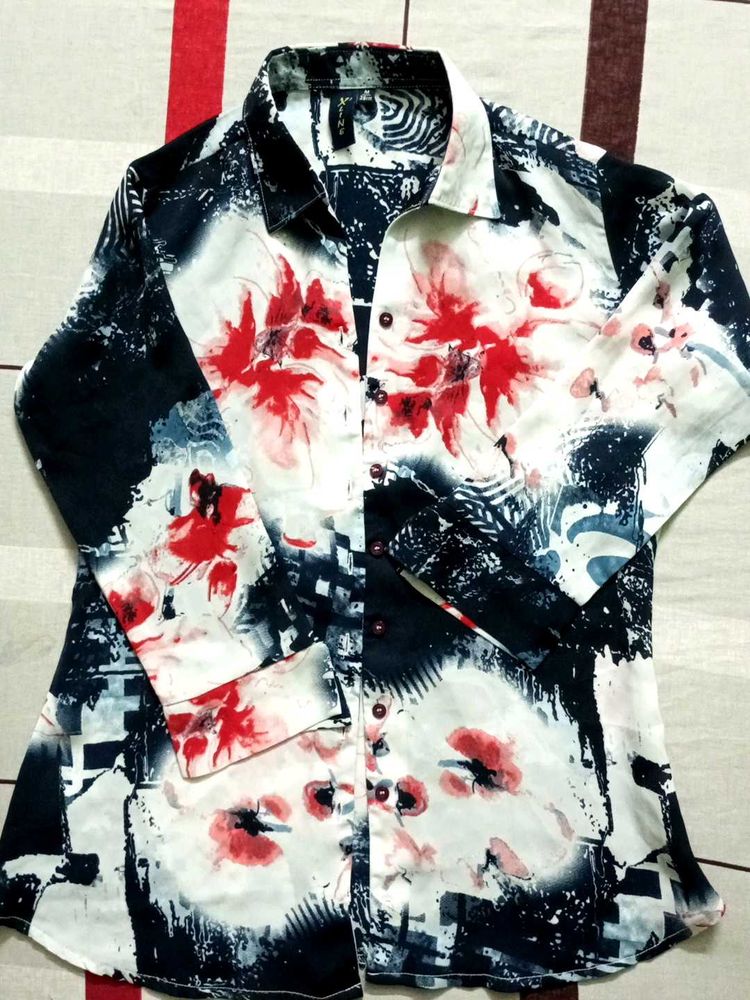 Floral Print Shirt