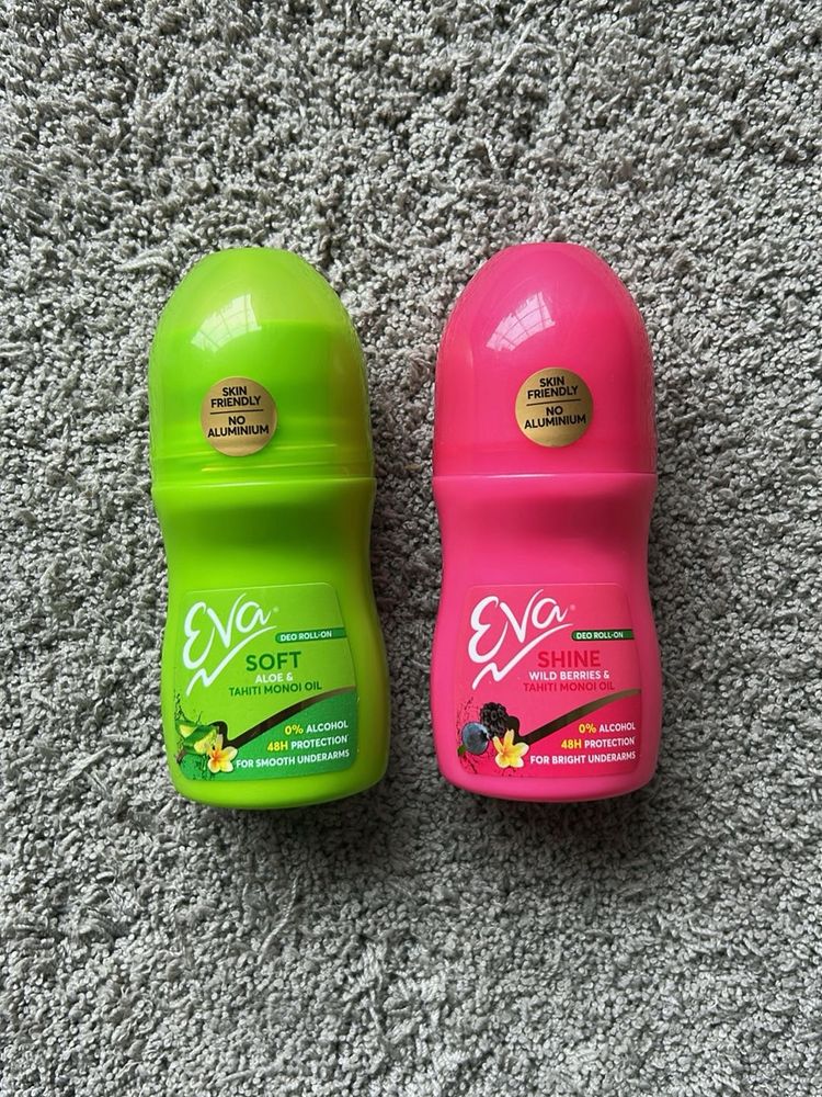 Eva Roll-On Deodorant combo Set