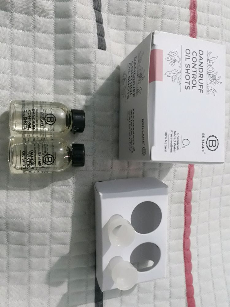 2 Oil Shots For Dandruff Control