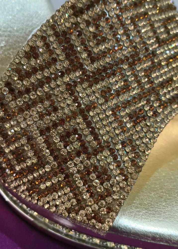 Rhinestone Embellished Sandal