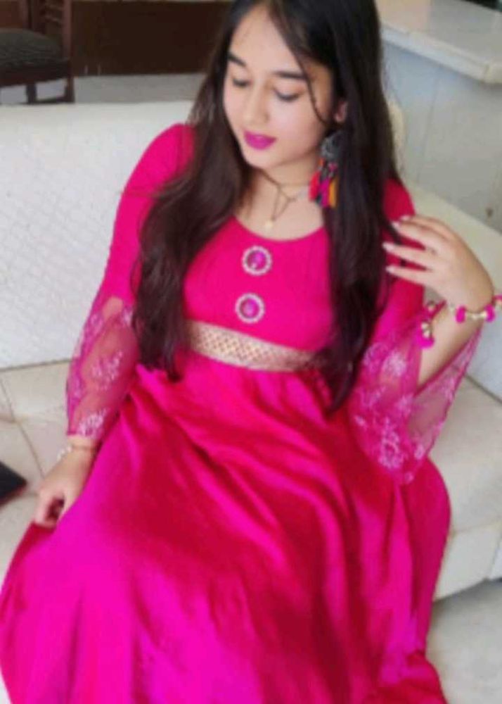 Hot Pink Dress