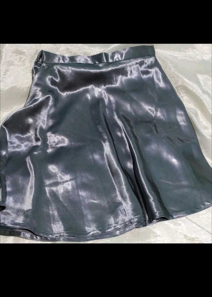 Trendy Mini Flared Skirt