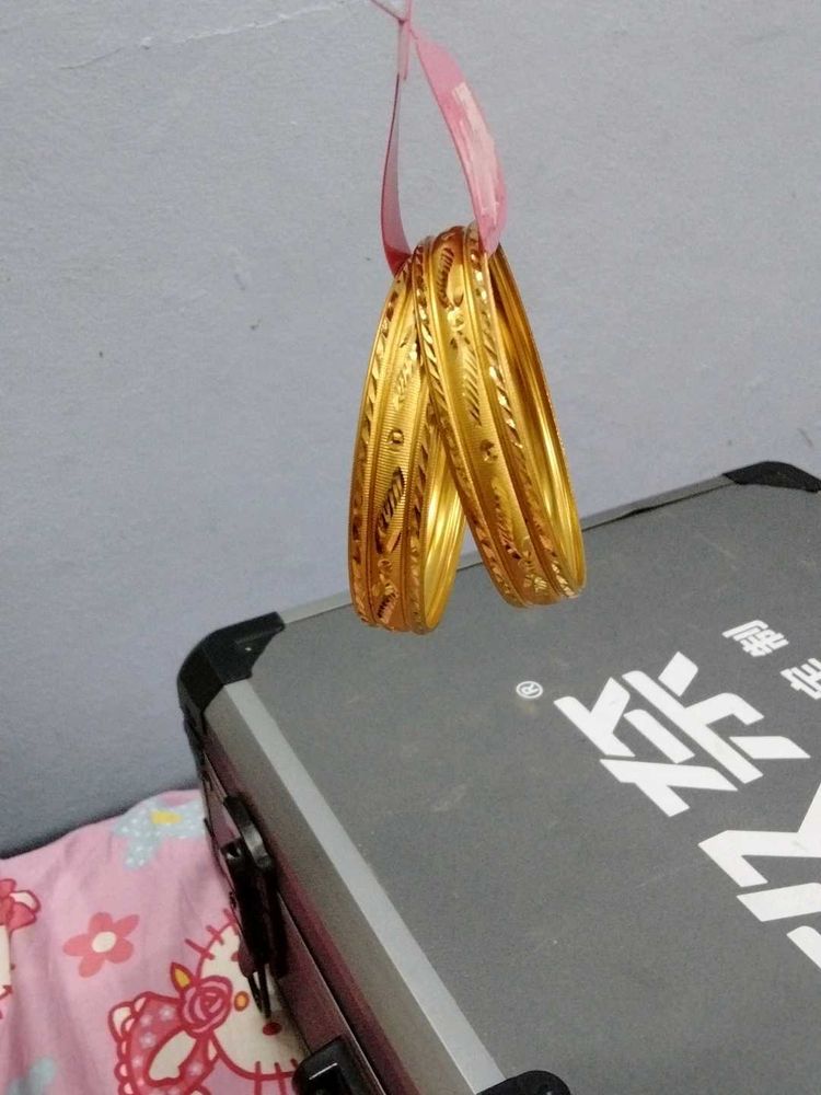 Dubai Gold Plated Bangles
