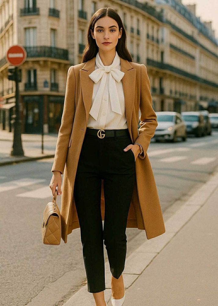 Elegant LELIC Ribbon knot top