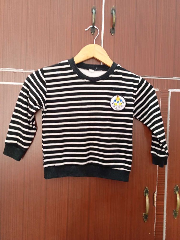 Striped Long Sleeves sweat