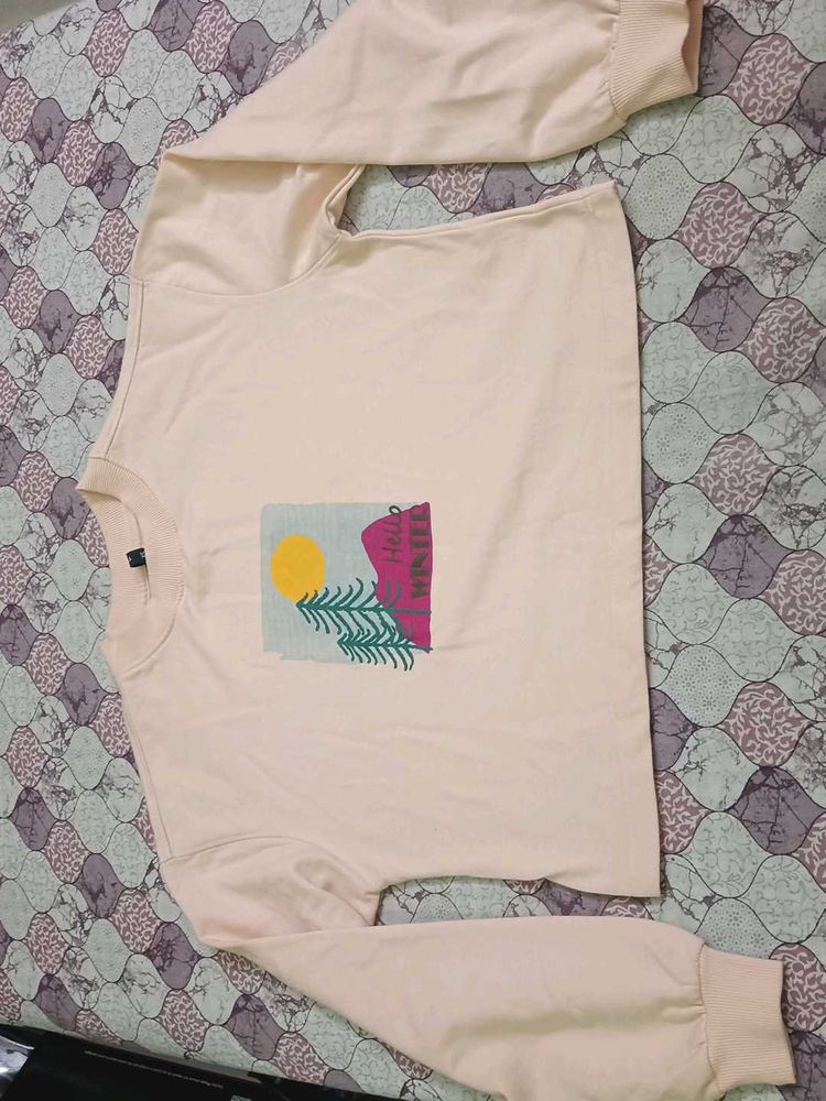 Cute Graphic Print Top