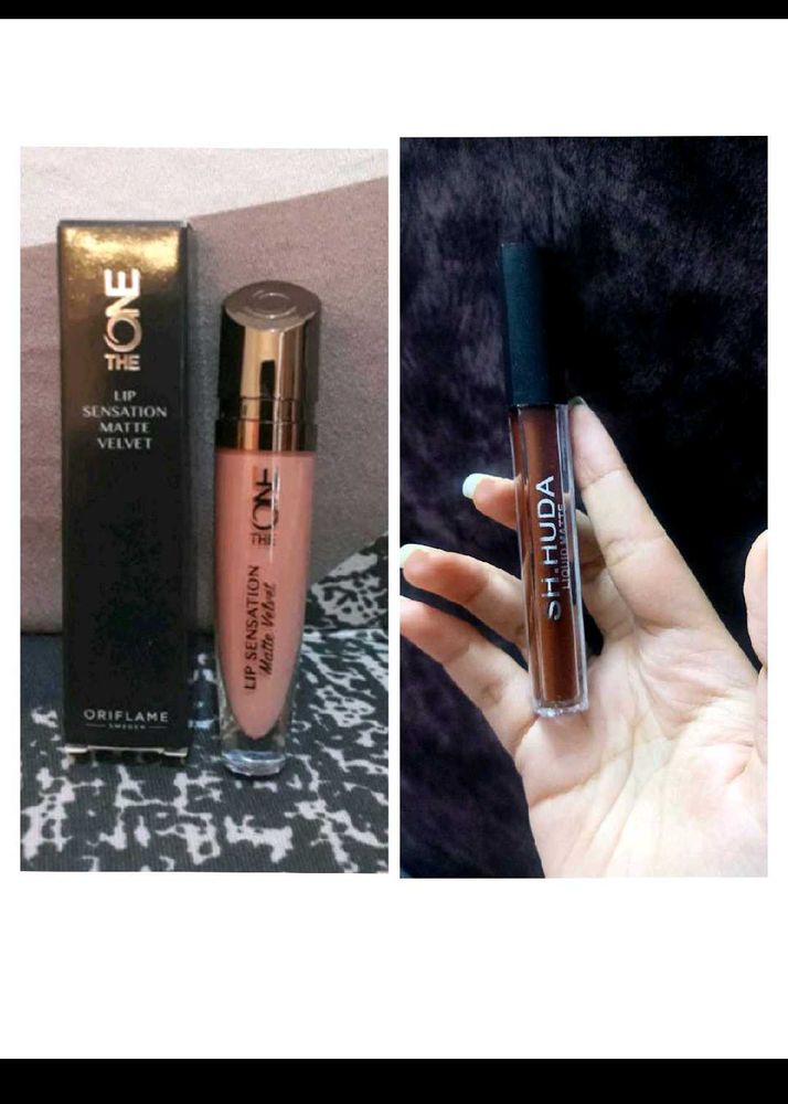 2 Lipstick Combo : Oriflame &amp; SH Huda Beauty
