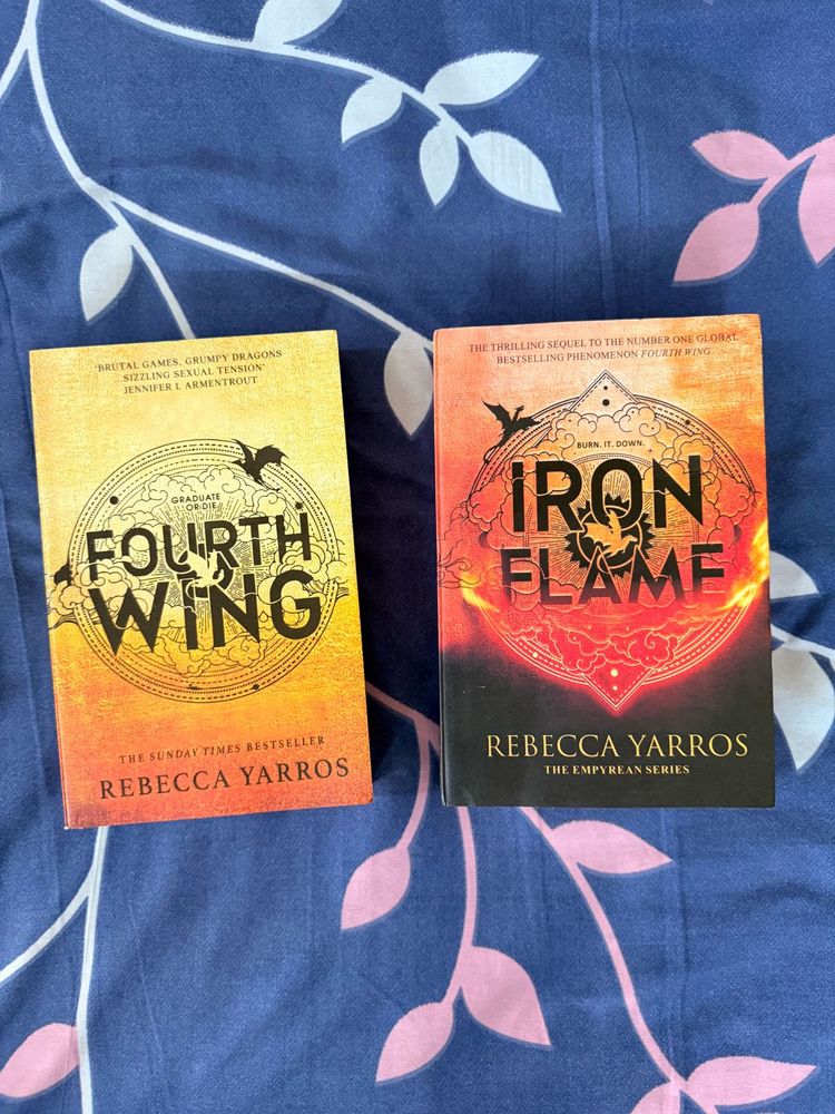 Fourth Wing &amp; Iron Flame Set