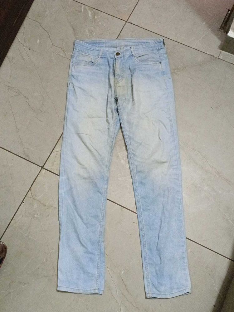 Light Wash Denim Jeans