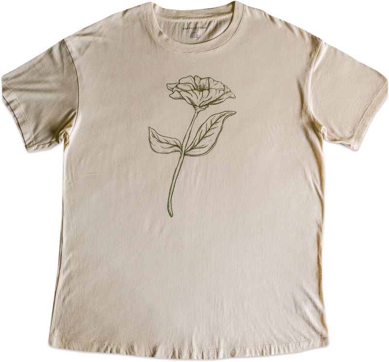 Botanical print tshirt