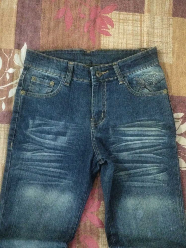 Vintage Embroideried Bootcut Jeans For Women