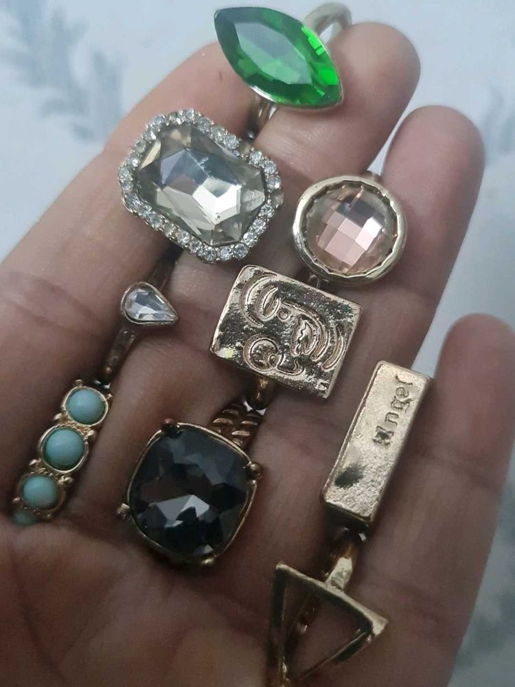 Boho Rings (Set Of 9)