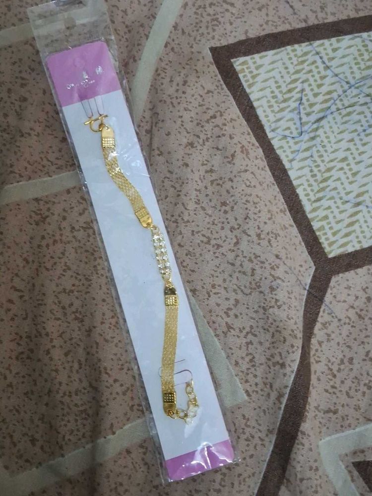 Gold-tone Chain Bracelet