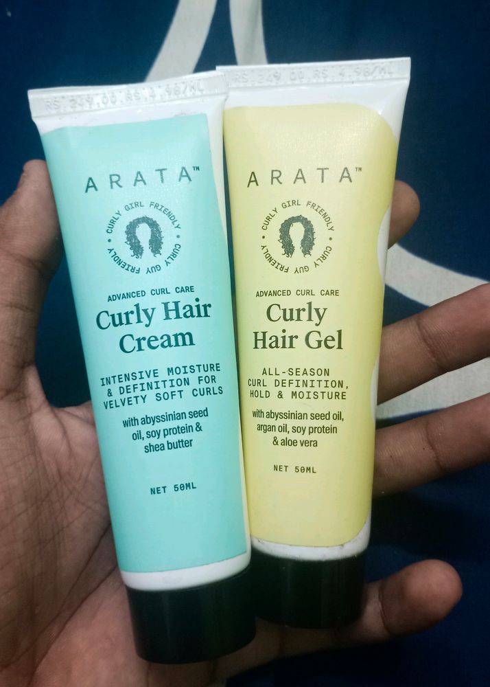 ARATA CURLY HAIR CARE SET