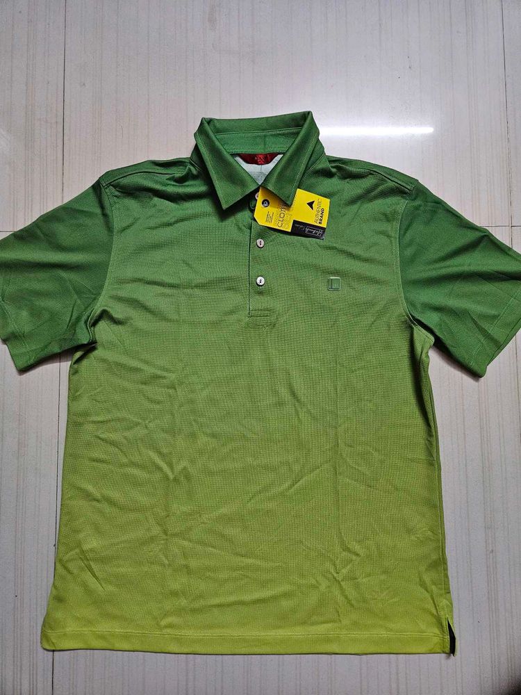 Rare Green Ombre Polo Shirt