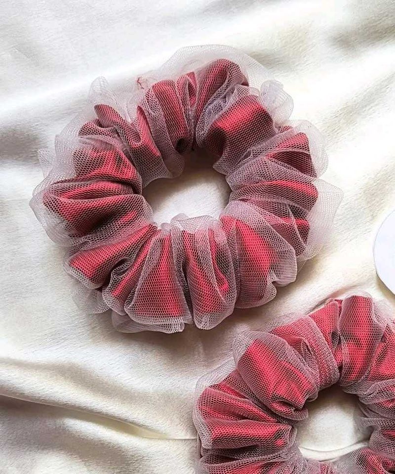 Dual Layer Scrunchies