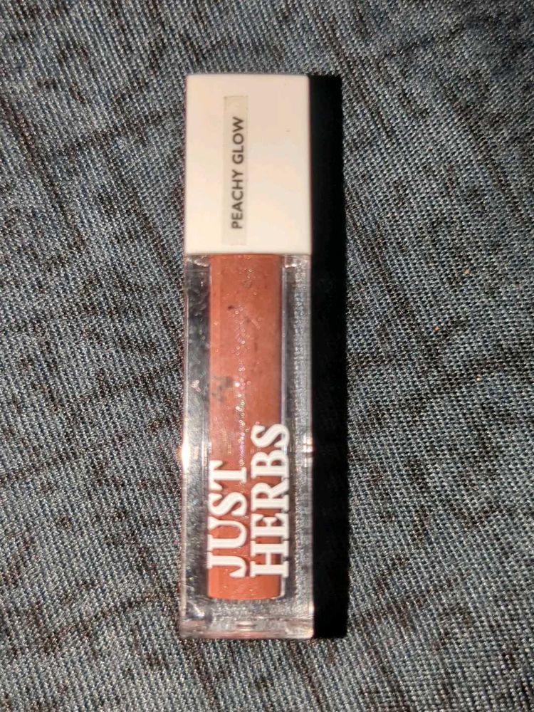 Just Herbs Lip Gloss - Peachy Glow