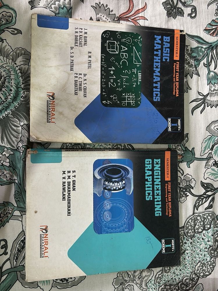 Engineering Graphics &amp; Basic Mathematics Books