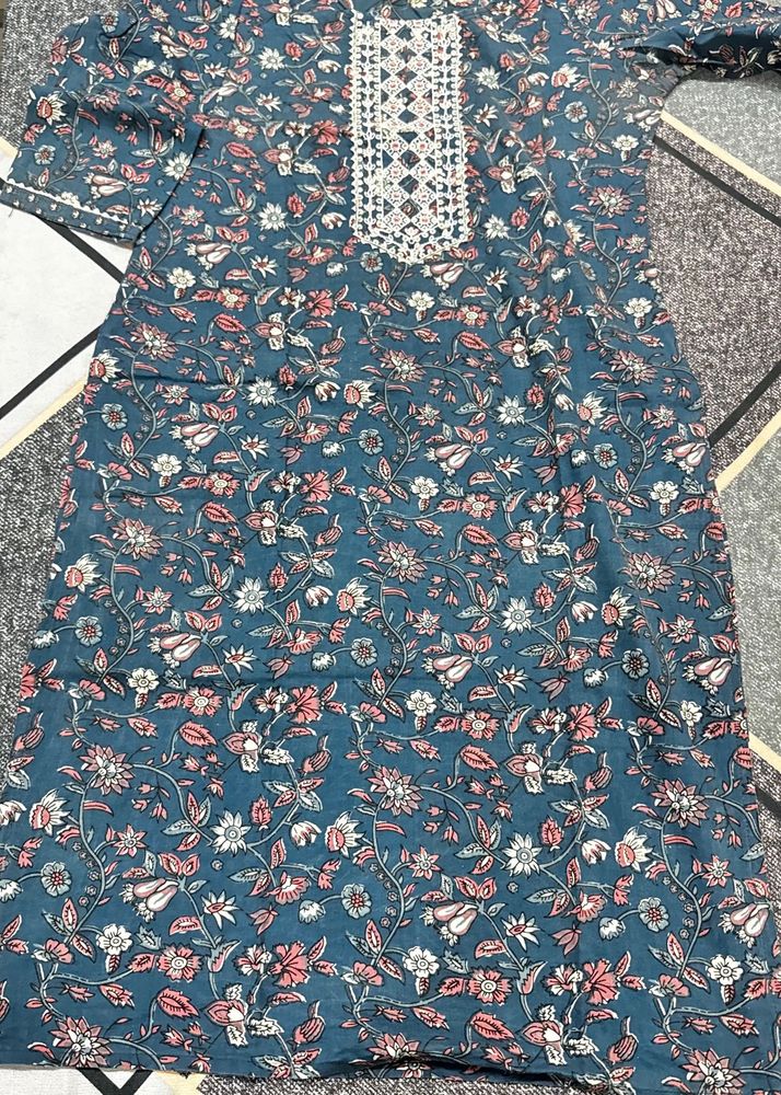 Floral Print Suit