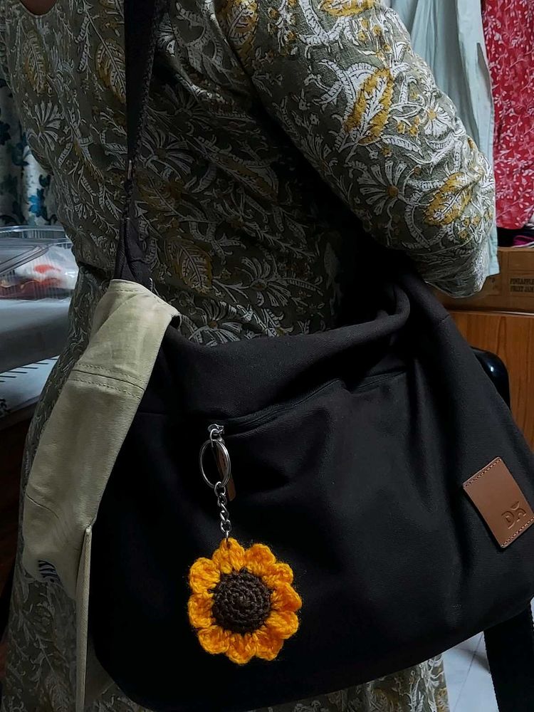Sunflower Keychain