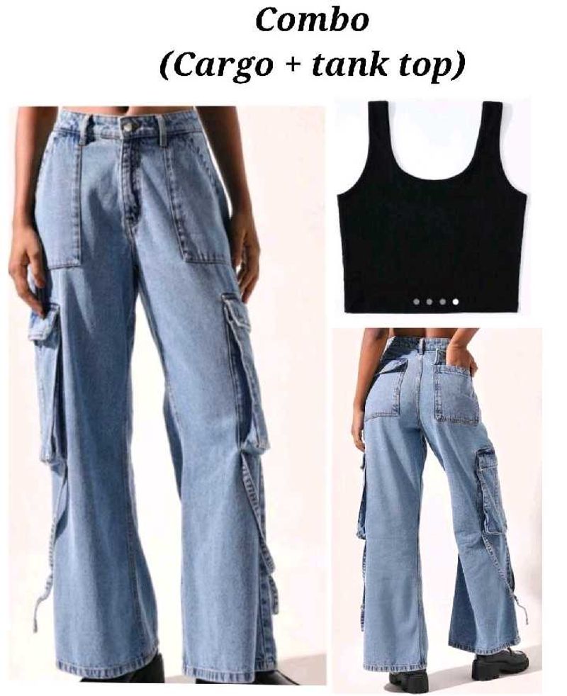 Combo( Baggy cargo + Tank Top)