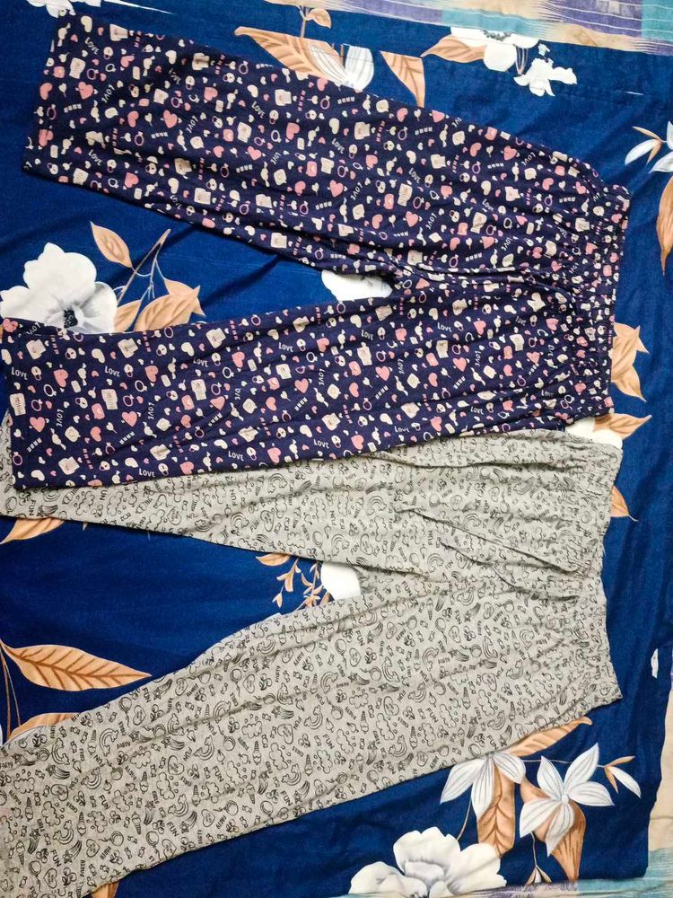 Printed Lounge Pants Set