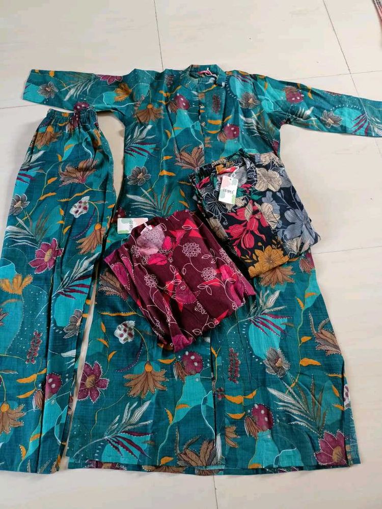 Floral Print Dress with Pants 😍