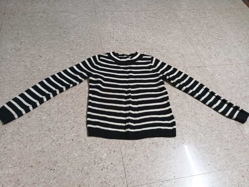 Black Woollen Sweater