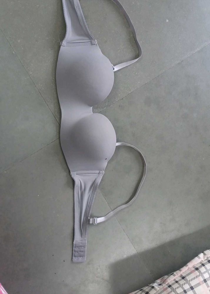 Gray Bra