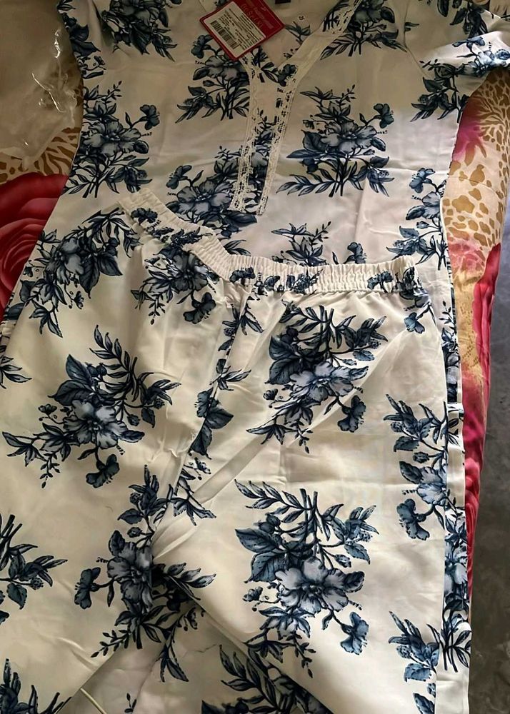 GoSriKi New Cotton Printed  Kurta Set