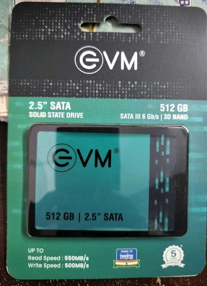 EVM 512GB SATA 2.5 SSD