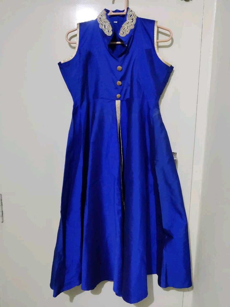 Royal Blue Ethnic Gown
