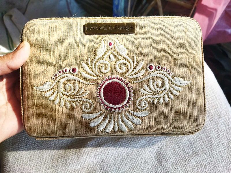 Lakme X Masaba Pouch and sling bag