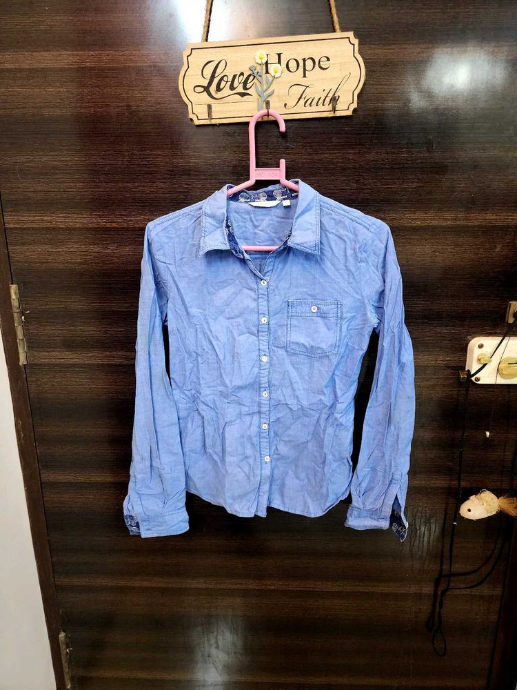 Blue Denim Shirt
