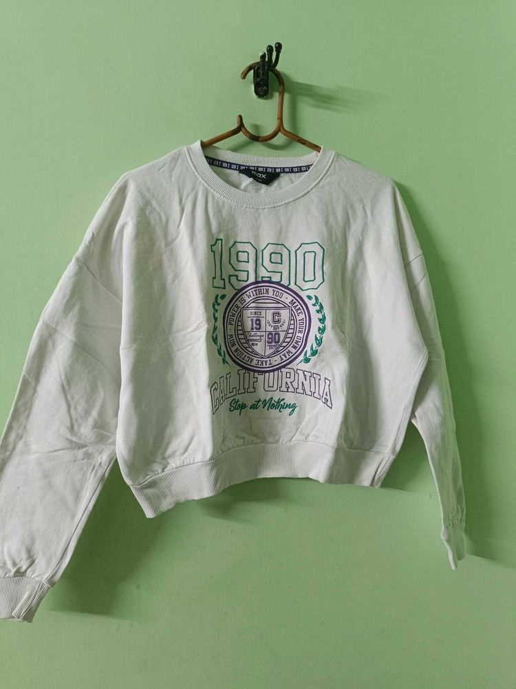 Crop Sweatshirt For Girls