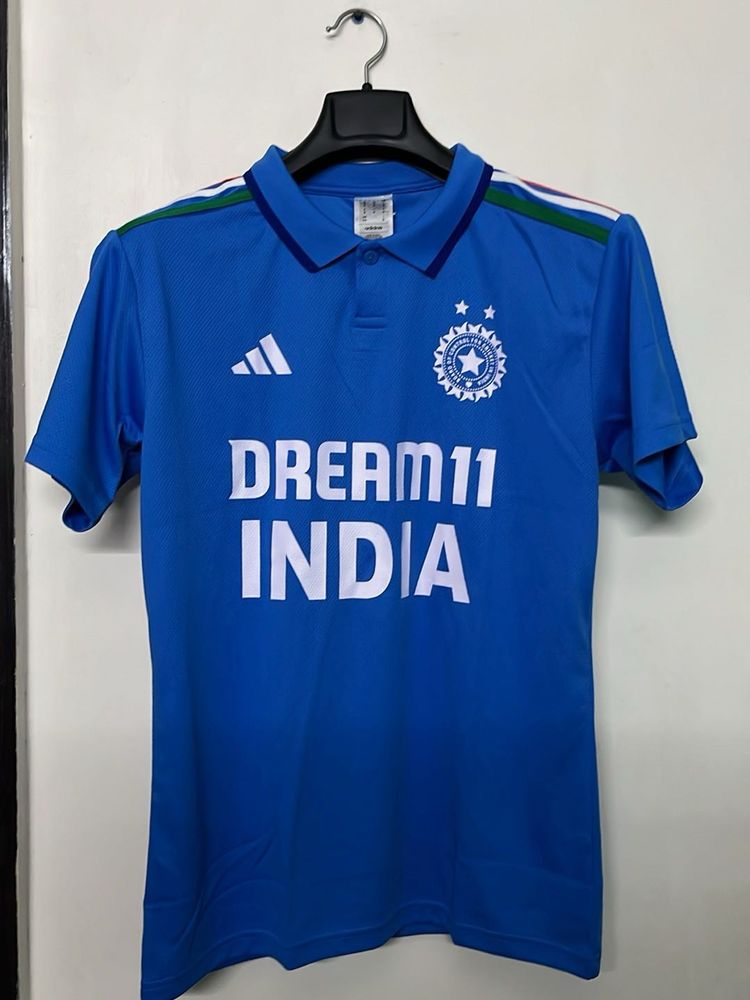 AUTHENTIC ADIDAS INDIAN CRICKET TEAM FAN JERSEY