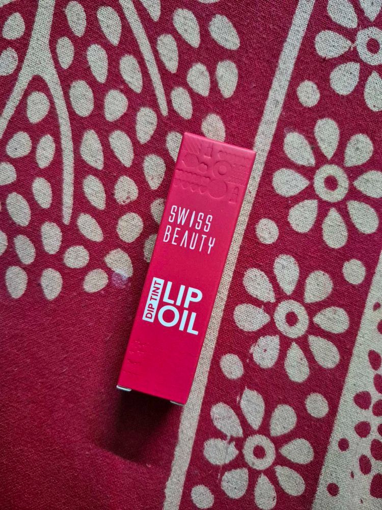 Swiss Beauty Dip Tint Lip Oil 02 Dragon Fruit