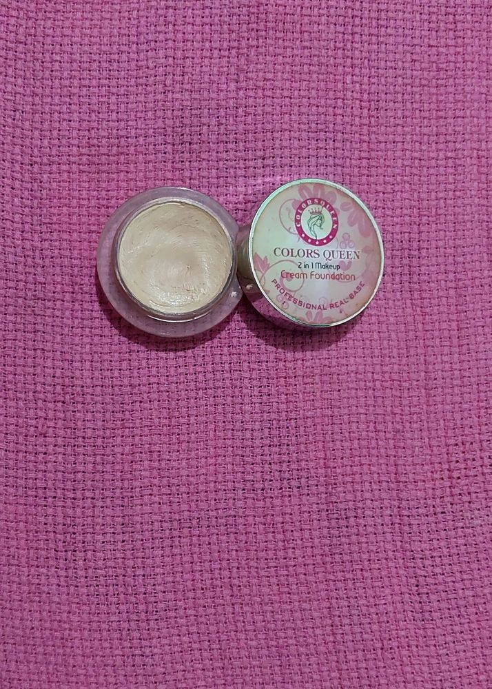 colors queen 2 in 1 makeup foundation cream