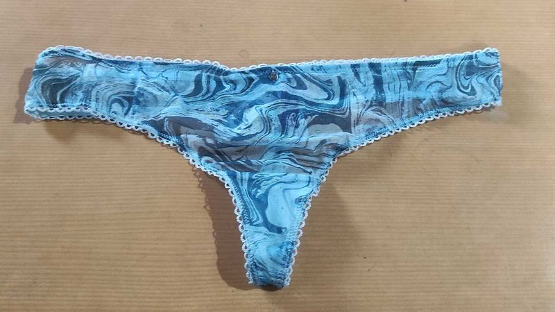 Blue Marble Thong