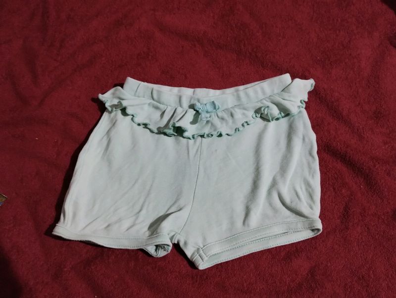 Combo (Two T Shirts And Girls Short)