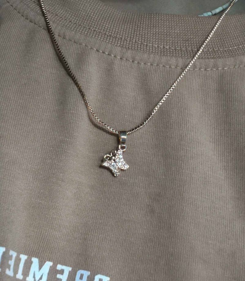 Butterfly Pendant Necklace
