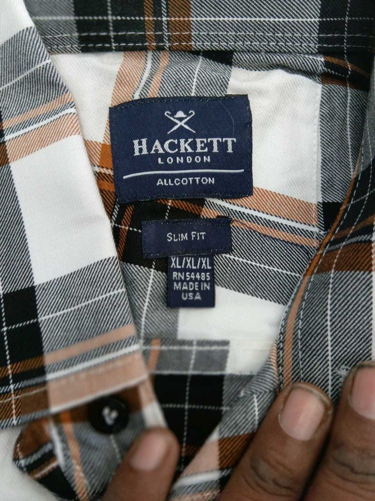 Hackett London Plaid Shirt
