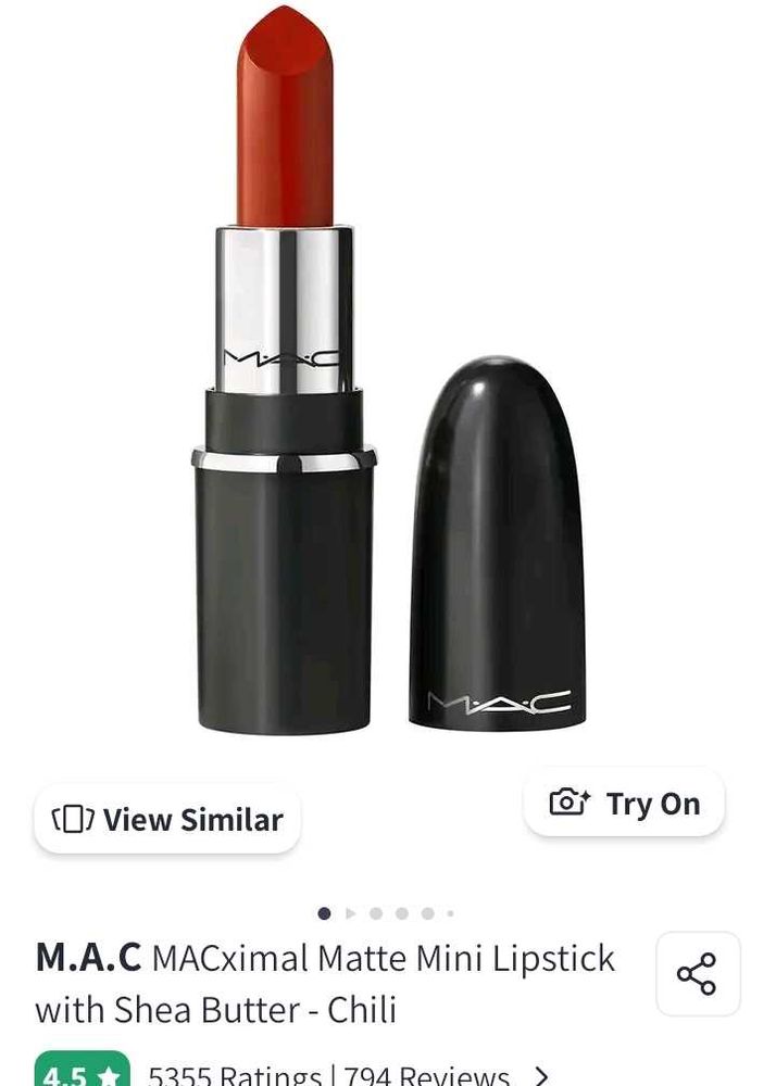 M.A.C Chili Lipstick
