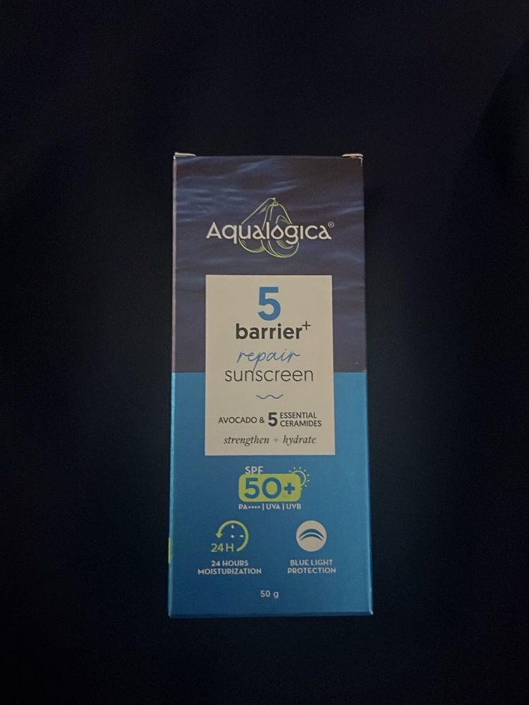 Aqualogica 5+ barrier repair sunscreen