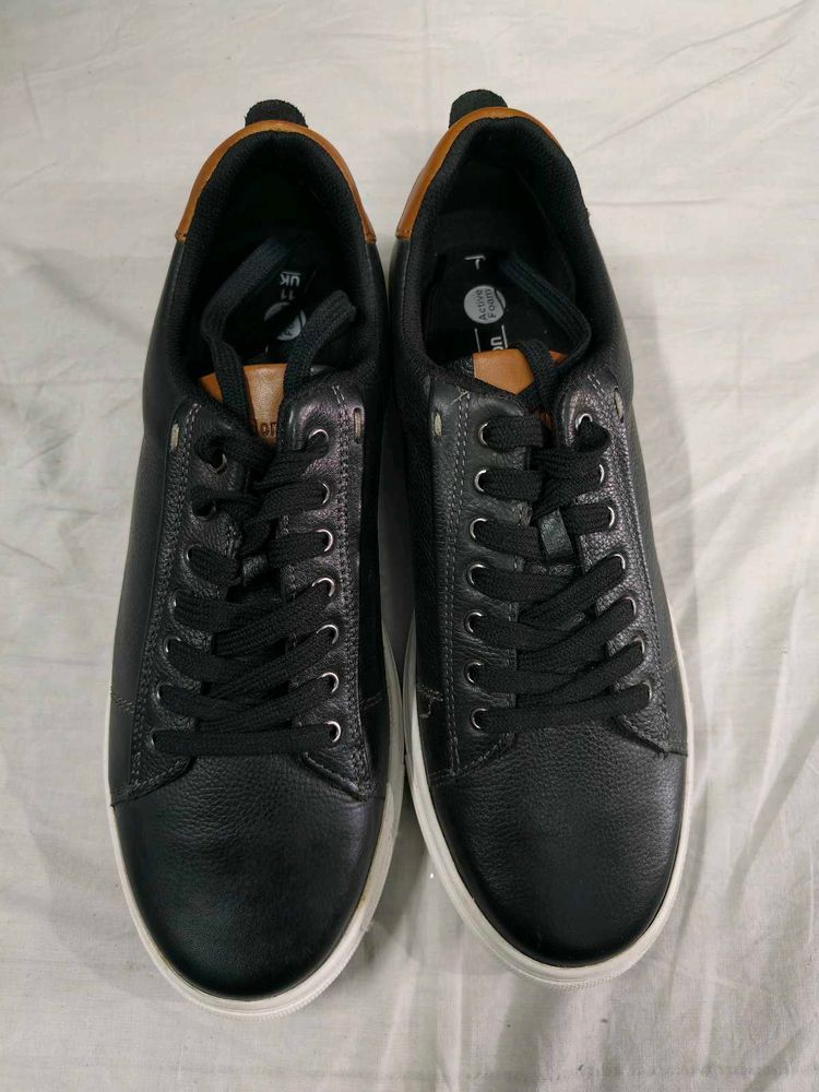 HX London Black Casual Shoes