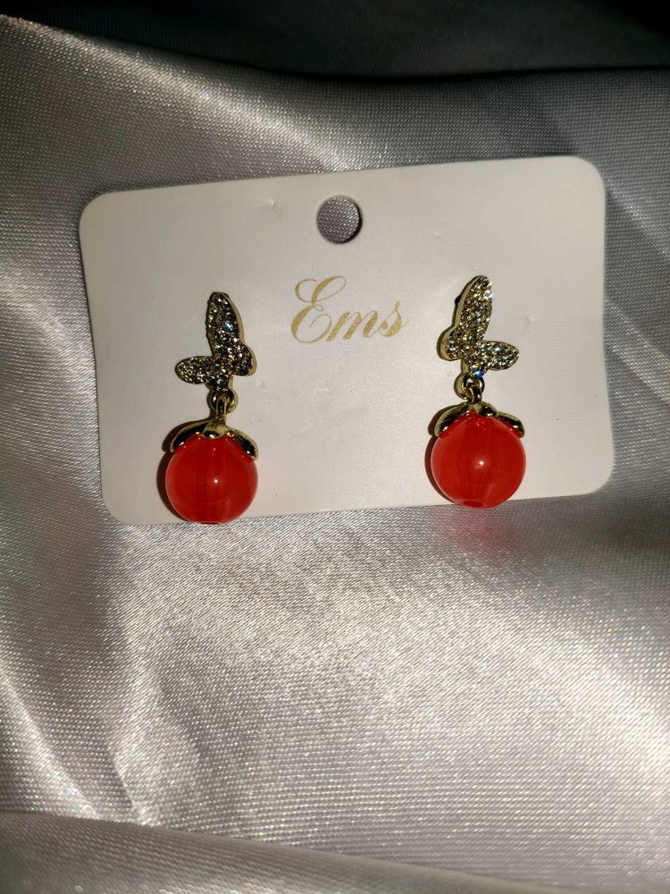 Butterfly Drop Earrings