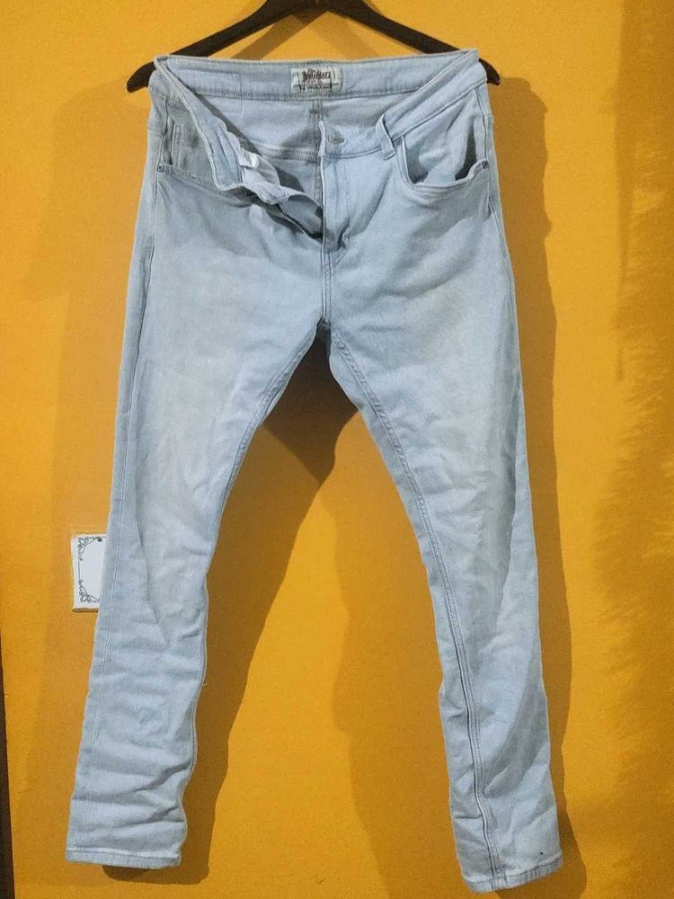 Light Wash Denim Jeans